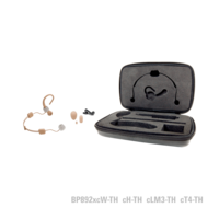 BP892XCLM3-TH MICROSET OMNIDIRECTIONAL CONDENSER HEADWORN MICROPHONE WITH 55" DETACHABLE CABLE